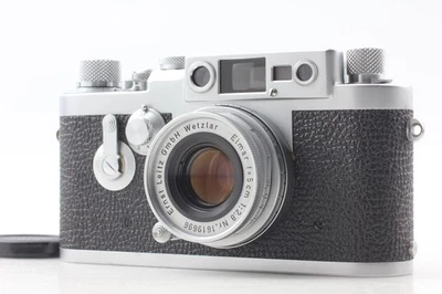 "Near Mint+++" LEICA IIIg 35mm Rangefinder Camera w/ Elmar 50mm F2.8 Lens JAPAN - Image 1 of 4