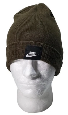 Nike Hunter Gorro Tejido Verde Medias Gorra Gorra Foto 1 de 4