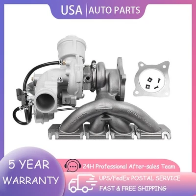 Turbo Turbocharger For 2010-2013 Audi A3 2005-2010 A4 2009-2010 TT 2.0L TFSI - Image 1 of 4