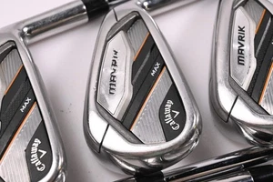 Callaway Mavrik Max Irons / 6-PW+GW / Regular Flex KBS MAX 80 Shafts - Picture 1 of 7