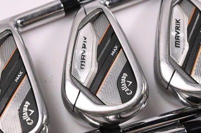 Callaway Mavrik Max Irons / 6-PW+GW / Regular Flex KBS MAX 80 Shafts - Image 1 of 4