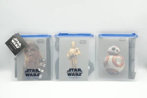 United Airlines Star Wars The Rise of Skywalker Amenity Kit Chewbacca 3CPO BB-8 - Picture 1 of 8