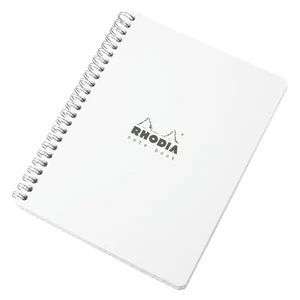 3x Cuaderno de papel espiral Rhodia A5 cuadrícula cuadrada 160 páginas oficina escuela bloc de notas - Imagen 1 de 3