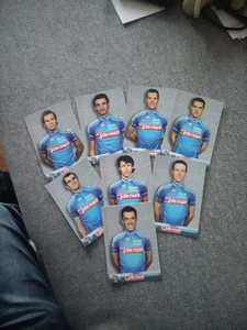 LOT DE 8 CARTES CYCLISTES, EQUIPE DE NARDI - 2004. - Foto 1 di 2