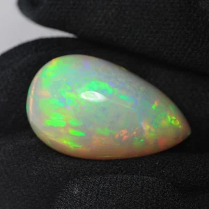 20.00Ct IF Rare ! AAA Harlequin Splash Pattern 100% Natural Greyish Black Opal - Picture 1 of 8