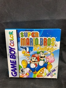 GameBoy Color Super Mario Bros. Deluxe 1999 solo en caja - Imagen 1 de 6