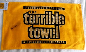 Pittsburgh Steelers BLING Gold schreckliches Handtuch - Bild 1 von 2