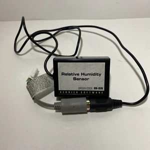 Vernier Relative Humidity Sensor RH-DIN - RH-BTA With Adapter Tested, Working - Picture 1 of 3