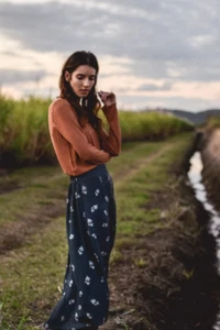 Three of Something Tumble Weed Southern Skirt - Picture 1 of 10