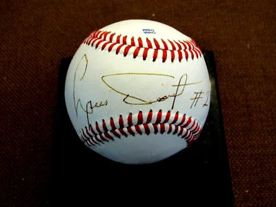 LUIS TIANT # 23 RED SOX YANKEES PITCHER SIGNED AUTO VINTAGE OL BASEBALL JSA - Image 1 of 3