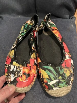 Tahari Verano Floral Combo Sin Cordones Alpargatas Zapatos Mujer 8 Foto 1 de 4