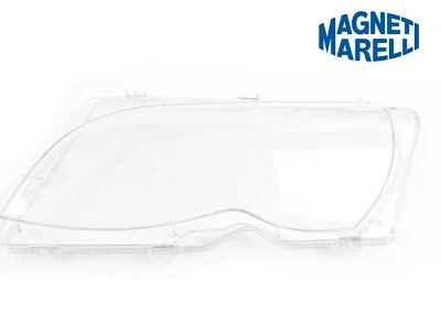 Magneti Marelli BMW E46 LCI Facelift Sedan Headlamp Headlight Cover Lens LEFT - Image 1 of 4