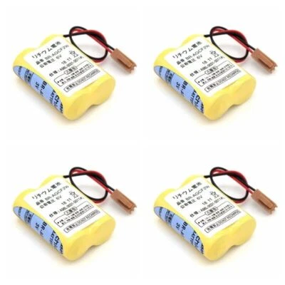 4pcs BR-AGCF2W 6V Panasonic Battery for Fanuc A98L-0031-0011#L PLC - Image 1 of 4