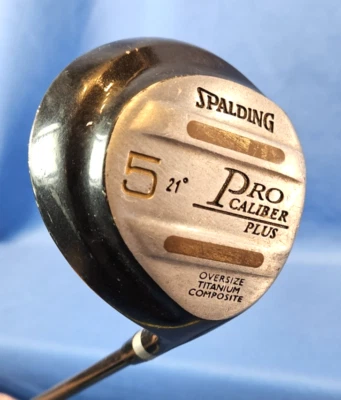 Spalding Pro Caliber Plus 5 Wood 21° RH Graphite Golf Club - Image 1 of 4