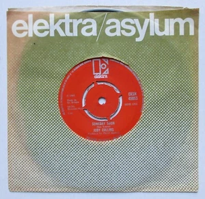 Judy Collins - 7" UK 45 - Someday Soon - 1968 - Elektra - EKSN 45053 - G+/VG - Picture 1 of 2