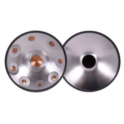 440Hz Steel Tongue Drum Percussion Instrument Handpan Drum in D Minor 9 Notes - Image 1 of 4