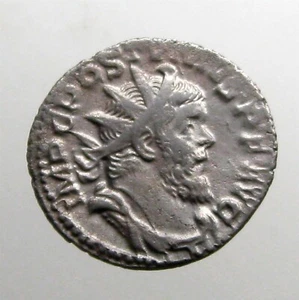POSTUMUS SILVER/BL ANTONINIANUS___Found Gallic Empire____MURDERED BY HIS TROOPS - Picture 1 of 4