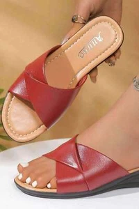 Open Toe Wedge Sandals for Stylish Comfort - Picture 1 of 28