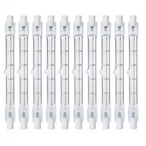 10X Light Bulb 120V 500W 500 Watt J Type T3 R7S 118mm Double Ended AJ# - Picture 1 of 11