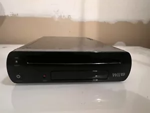 Nintendo Wii U Replacement 32GB Deluxe Black Console Only WUP-101(02) - Picture 1 of 3
