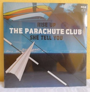 THE PARACHUTE CLUB -RISE UP / SHE TELL YOU- RED WAX MEXICAN 12" SINGLE SEALED - Picture 1 of 2