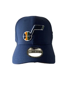 Gorra New Era Utah Jazz 39thirty ajustada azul marino adulto - Imagen 1 de 5