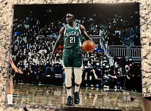 Milwaukee Bucks Jrue Urlaub Unterzeichnet 16x20 Foto W/CM IN 6 Fanatics COA - Picture 1 of 4