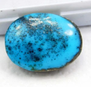 18.80 Ct Natural Blue Turquoise Cabochon Cut | AAA Quality Loose Gemstone - Picture 1 of 9
