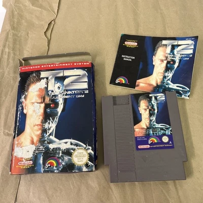 T2 Terminator 2 Judgment Day Nintendo NES PAL No Manual - Image 1 of 4