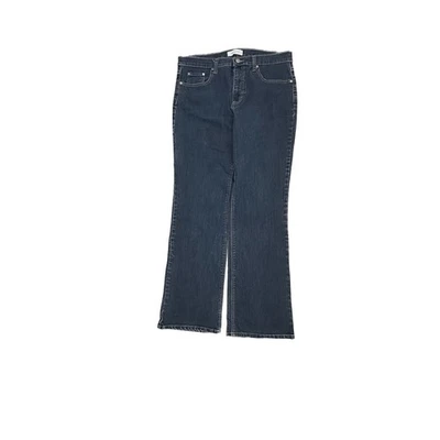 Pantalones de mezclilla Jaclyn Smith Bootcut para mujer talla 12 azul lavado oscuro Foto 1 de 4