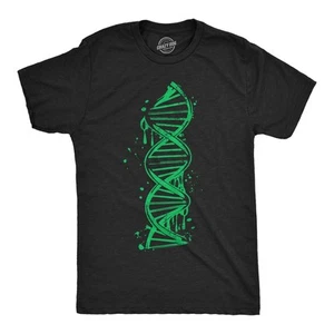 Camisetas divertidas para hombre Drippy DNA camiseta gráfica científica - Imagen 1 de 7