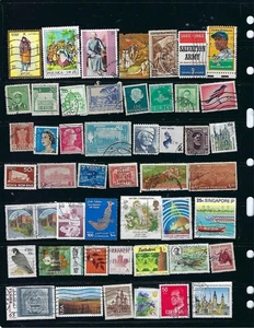 WELTWEIT: 1 Scan früher Briefmarken gut gebraucht/neu 101218 - Bild 1 von 1