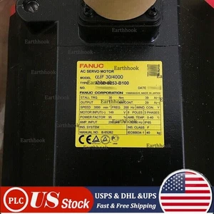 FANUC A06B-0253-B100 Servo Motor New A06B0253B100 Fast Shipping US Free TAX - Picture 1 of 3