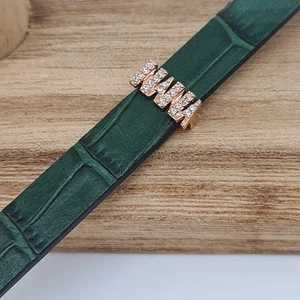 KEEP Collective NANA Pave Crystal Rose Gold Key Charm - Picture 1 of 6