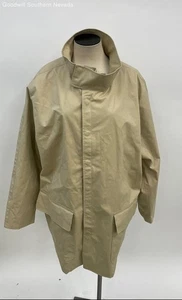 DKNY Men's Tan Brown Long Coat - Size X-Large - Picture 1 of 10