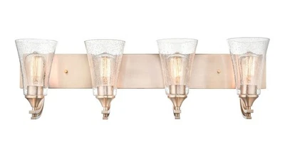 Millennium Lighting - Natalie - Tocador de baño de 4 luces - 10 pulgadas de alto y 32 pulgadas Foto 1 de 4