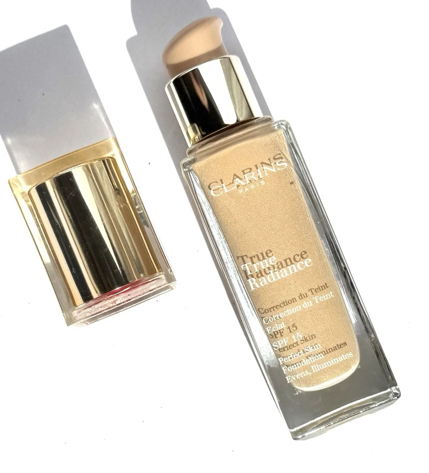 Clarins True Radiance Perfect Skin Foundation Spf15 No.108 Sand 30ml - Bild 1 von 3