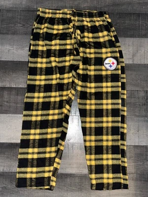 PITTSBURGH STEELERS NFL ROPA DE DORMIR A CUADROS PANTALONES DE PIJAMA PARA MUJER 1X TALLA GRANDE NUEVO SIN ETIQUETAS Foto 1 de 3