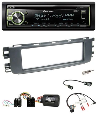 Pioneer DAB USB MP3 Lenkrad CD Autoradio für Smart ForFour 04-06 W454 Audio 20 - Bild 1 von 4