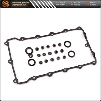 Valve Cover Gasket Set Fits 1991-1995 BMW 318i 318ic E30 E36 M42 M44 1.8L 1.9L - Image 1 of 4
