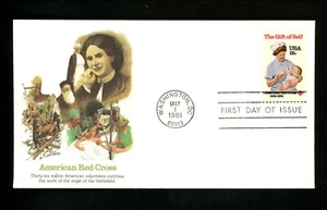 US FDC #1910 Fleetwood 1981 Washington DC American Red Cross medical - Picture 1 of 2