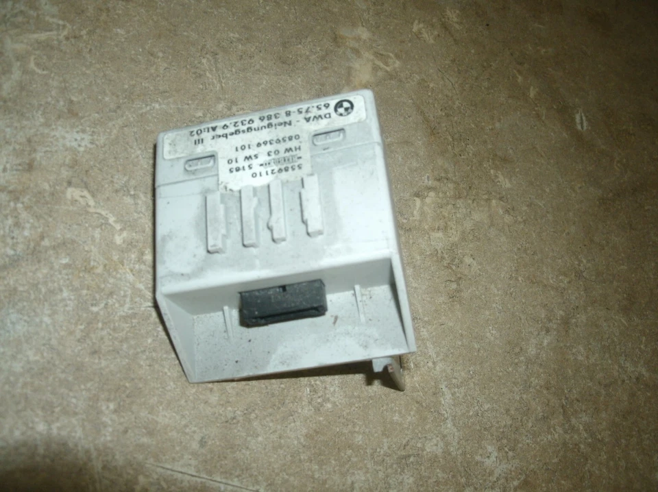 01-06 BMW  E39 528i 530i 525i 540i INCLINATION INDICATOR ALARM SENSOR 8386932 - Image 1 of 1