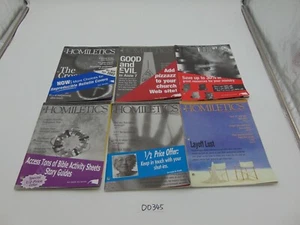 Homiletics Magazine Lot Christianity Pastor Bible Study Church 2002 Full Set - Picture 1 of 7