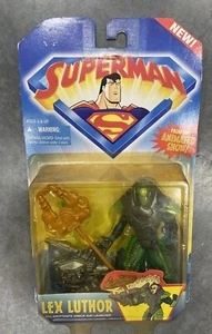 Superman Lex Luthor w/Kryptonite Armor and Launcher - New - Picture 1 of 6