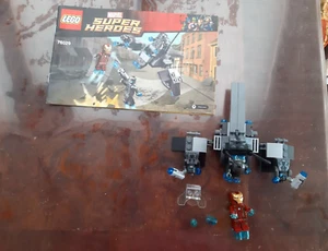 LEGO 76029 Marvel Super Heroes Iron Man vs. Ultron, komplett + BA, top - Bild 1 von 5