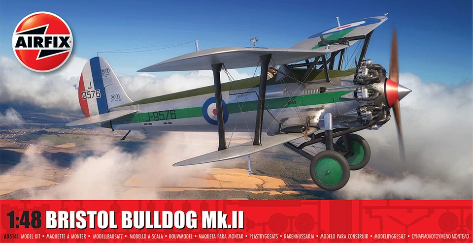 Bristol Bulldog Mk.ii 1:48 Plastic Model Kit AIRFIX - Immagine 1 di 1