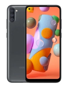 Samsung Galaxy A11 SM-A115U - 32GB - Black comes with Cricket SIM card - Picture 1 of 6