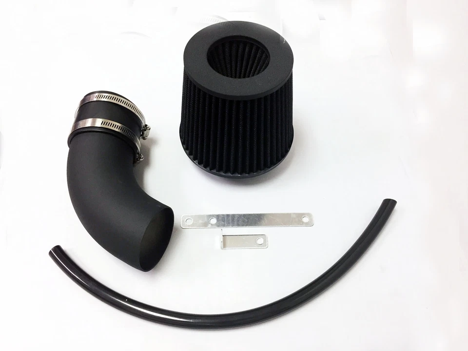 Kit y filtro de admisión de aire todo recubierto de negro para BMW 318i 318iS 318ti Z3 1996-1999 Foto 1 de 2