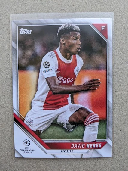 2021-22 Topps UEFA Champions League David Neres  AFC Ajax #106 Card - Image 1 of 1