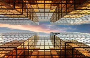 Fotomural-TEJIDO-EL CIELO ES LA FRONTERA-(8294S)-papel pintado-a medida-arquitecto Sky XXL - Imagen 1 de 4